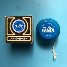 Coca Cola FANTA BLUE Spinner Super Yoyo Japanese 2006 Limited Edition NEW