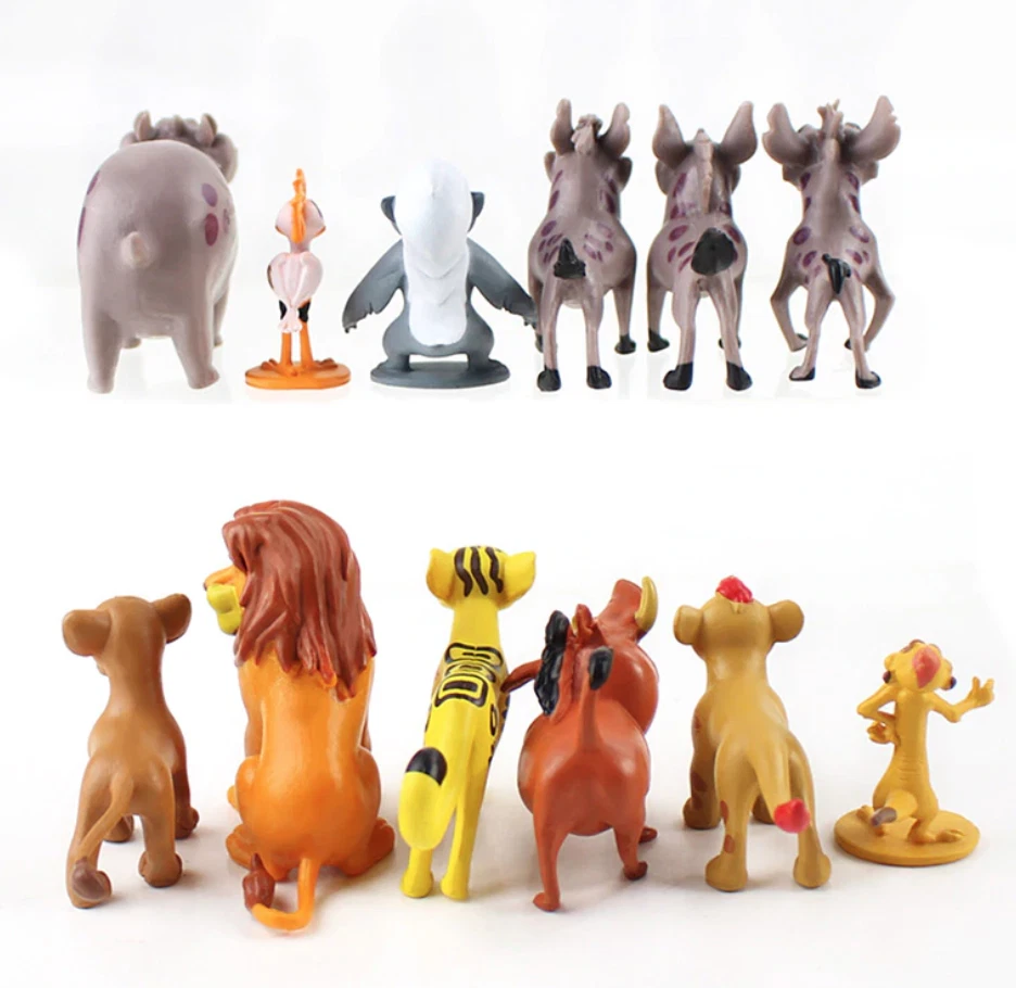 12pcs/set The Lion Guard King Lion Simba Bunga Figures PVC Cake Topper Toy Gift - Image 2 of 4