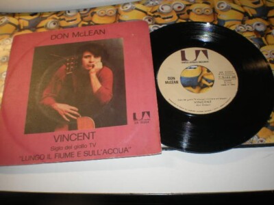 DON McLEAN - Vincent / Castles in the air - Disco 45 Giri - UNITED ARTISTS - 1973