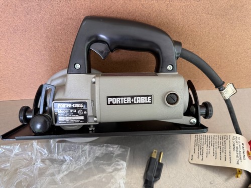 NOS Porter Cable Model 314 heavy Duty 4 1/2 inch Trim Saw Type 4 115 Volt U.S,A. - Picture 9 of 24