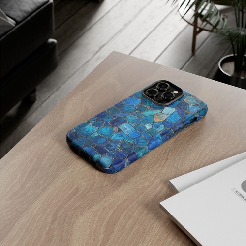 Blue Tortoise Glass Mosaic - Phone Cover Case for iPhone, Galaxy, Pixel - 第 89/281 張圖片
