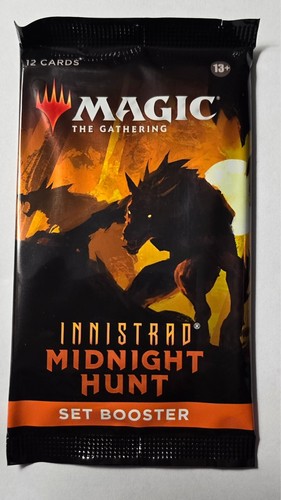 Magic the Gathering: Innistrad: Midnight Hunt - Set Booster Pack Sealed