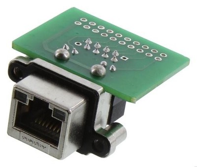 1pc Amphenol Comm MRJ5A8101 Modular Connector, Rj45 Jack, 1 X 1 (Port), 8P8