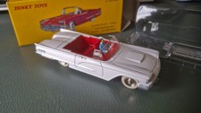 D03 Dinky Toys 555 - FORD Thunderbird cabrio, blanc 1:43 Atlas sortie boite