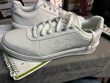 Under Armour Men s White Low Top Lace-Up Athl...