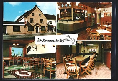 AK Brinkum-Bremen, Hotel Zum Hannoverschen Roß, Inh. Wilfried Lammers, Aussen-  