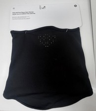 Lululemon Fast Free Fleece Neck Warmer Black Size XS/S
