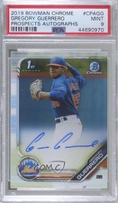 2019 Bowman Chrome Prospects Auto Gregory Guerrero #CPA-GG PSA 9 MINT Auto 8d2
