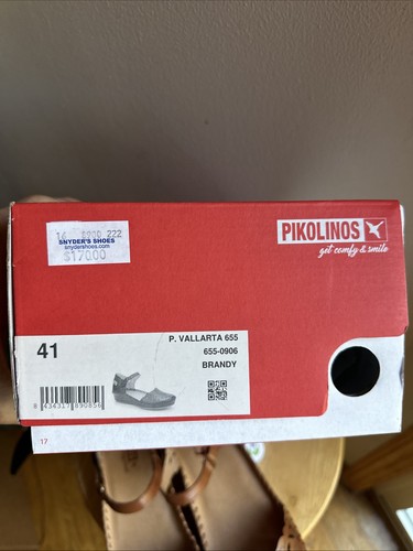 Pikolinos Puerto Vallarta 665 Brandy Fine Leather Shoe Size 41 (10.5 US) Brown - Picture 10 of 12