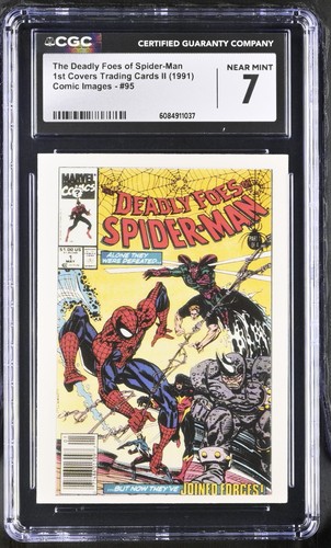 1991 Spider-Man 1st Covers Marvel Comics Presents Card #95 CGC 7