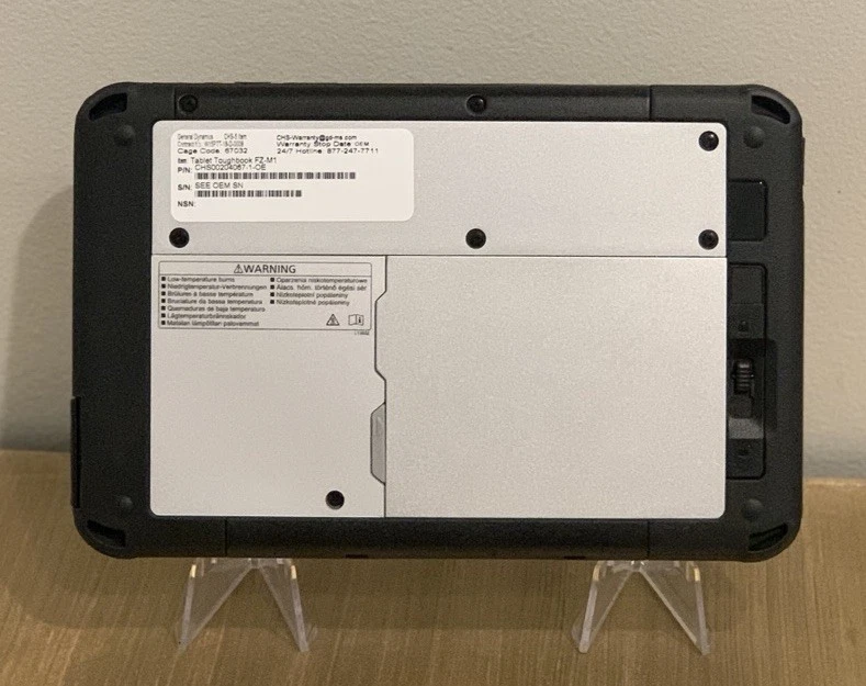 NEW PANASONIC FZ-M1 TOUGHPAD COMPUTER, INTEL CORE i5, 8GB HD, 128 GB SSD - Image 2 of 4