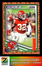2025 PANINI SCORE-A-TREAT FOOTBALL #9 NICK BOLTON