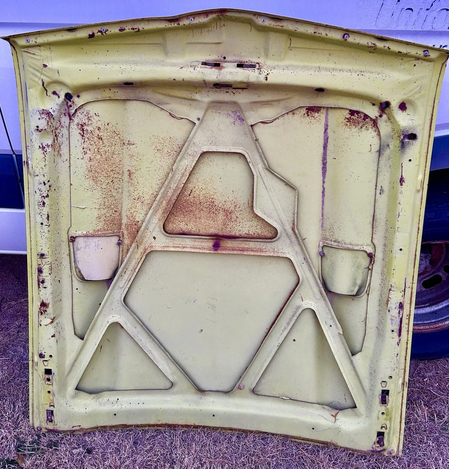 OEM Ford 1970 1971 1972 1973 1974 1975 1976 1977 Maverick capó de acero agarrador Foto 4 de 4