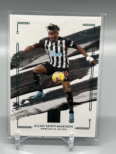 2020-21 Panini Impeccable Soccer #59 Allan Saint-Maximin Newcastle 4/5 Emerald