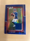 2025 Donruss Optic Jaxson dart Donruss threads blue hyper patch