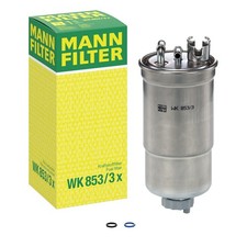 Kraftstofffilter MANN-FILTER WK 853/3 x für Audi VW Skoda Seat A4 B5 Avant