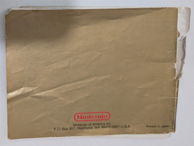 The Legend Of Zelda NES Nintendo Entertainment System Instruction Booklet 1989