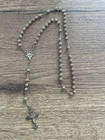 Antique Silver Metal Rosary