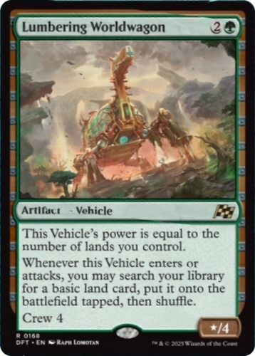 Lumbering Worldwagon Aetherdrift - Near Mint - Picture 1 of 1