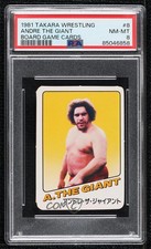 1981 Takara Wrestling Game 8 White Andre the Giant #ATG8 PSA 8 0w6
