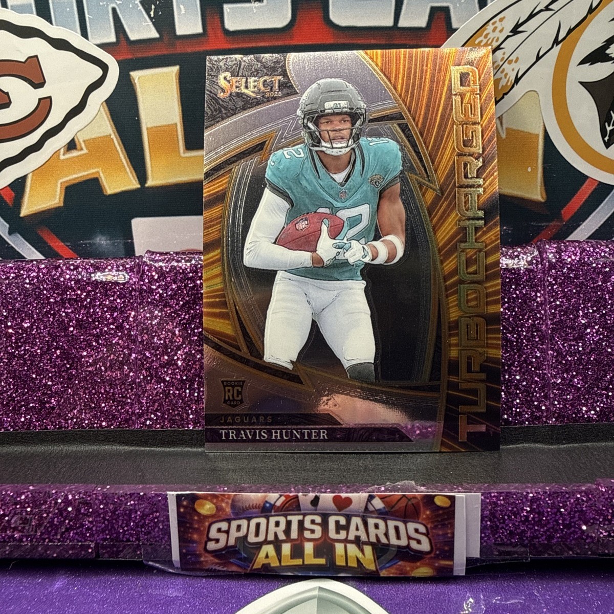 2025 Panini Select Turbocharged #11 - TRAVIS HUNTER ROOKIE CARD | eBay