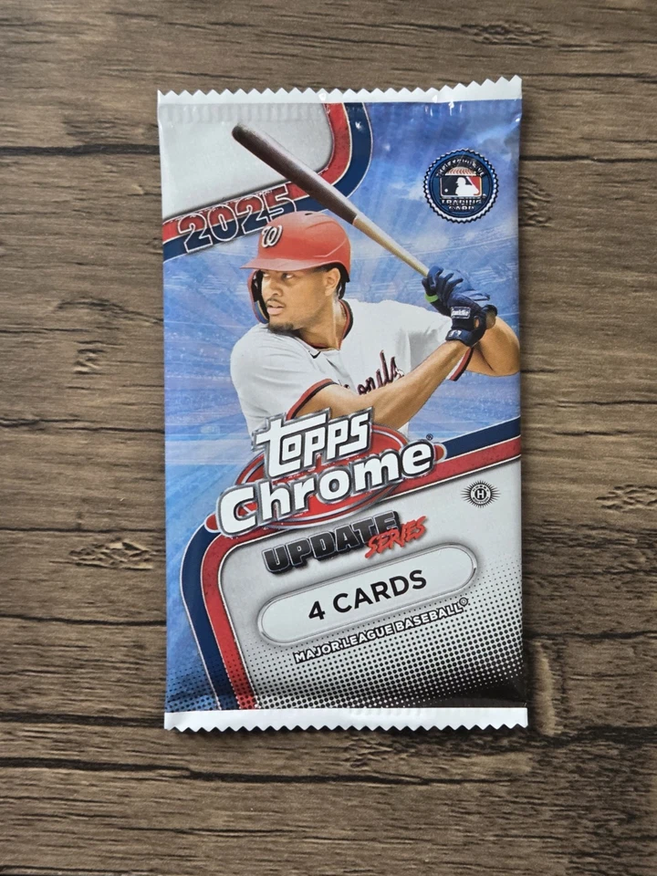 2025 Topps Chrome Update Hobby Box Sealed Pack