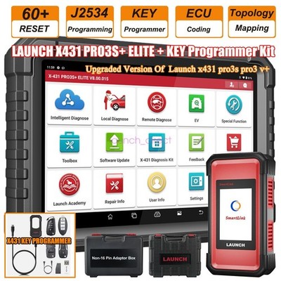 2026 LAUNCH X431 PRO3S+ Elite PRO5 Car Diagnostic Scanner Programming ECU Coding