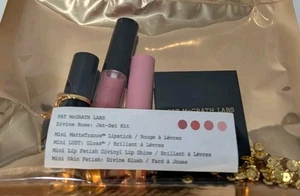 - Oui. McGrath Labs Divine Rose Jet-Set Kit 4 Set de maquillage de pièce scellé