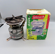 #SE5033# Coleman 442-700E Campingkocher Benzinkocher, silber in OVP *lesen*