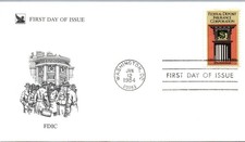 U.S. FIRST DAY COVER READER'S DIGEST SERIES 1980-1985 - FDIC (BANKING)
