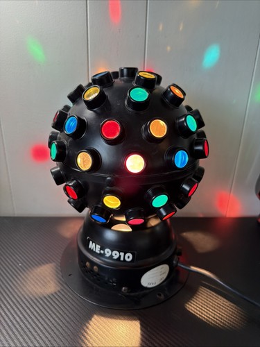 Vintage MBT ME9910 Spinster DJ Effect Light - Disco Works Great! U1