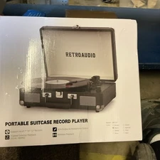 Victrola VSC-550BT-BK 3-Speed Stereo Turntable - Black