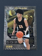2023 Skybox Metal Universe Champions ZZ Clark Rookie #039 Basketball RC (Q)