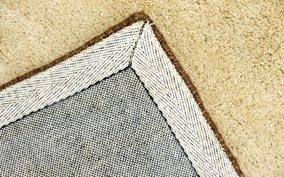 Morgenland Wollteppich - 196 x 139 cm - Beige - Bild 4 von 4