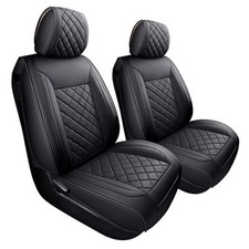 Tacoma Seat Covers Customized for 2005-2025 2026 Truck Sport 2 PCS Front/Black