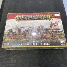 Games Workshop Warhammer AoS Cities Of Sigmar - Freeguild Fusilliers Miniatures