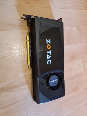 ZOTAC NVIDIA GeForce GTX 470 1GB VRAM PC Grafikkarte Vintage GPU Referenzdesign