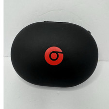 Beats by Dre Hard Carrying Case Black Red Logo Oval Shell Solo Studio
