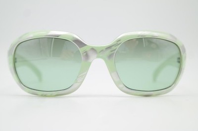 Sonnenbrille Ray Ban RB 4062 Grün Silber Oval sunglasses Brille Neu