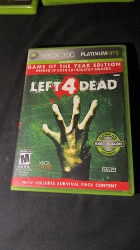 New ListingValve Left 4 Dead Game of the Year Xbox 360 Platinum Hits M NTSC-U/C Shooter
