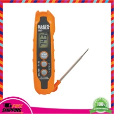 Klein Tools IR07 Dual IR & Probe Digital Thermometer Pocket Size LCD