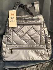LUG Skyhop Metallic Blue Moon Back Pack NWT