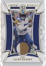 2022 Panini National Treasures Century Materials Gold 26/49 Jalen Ramsey 0h28