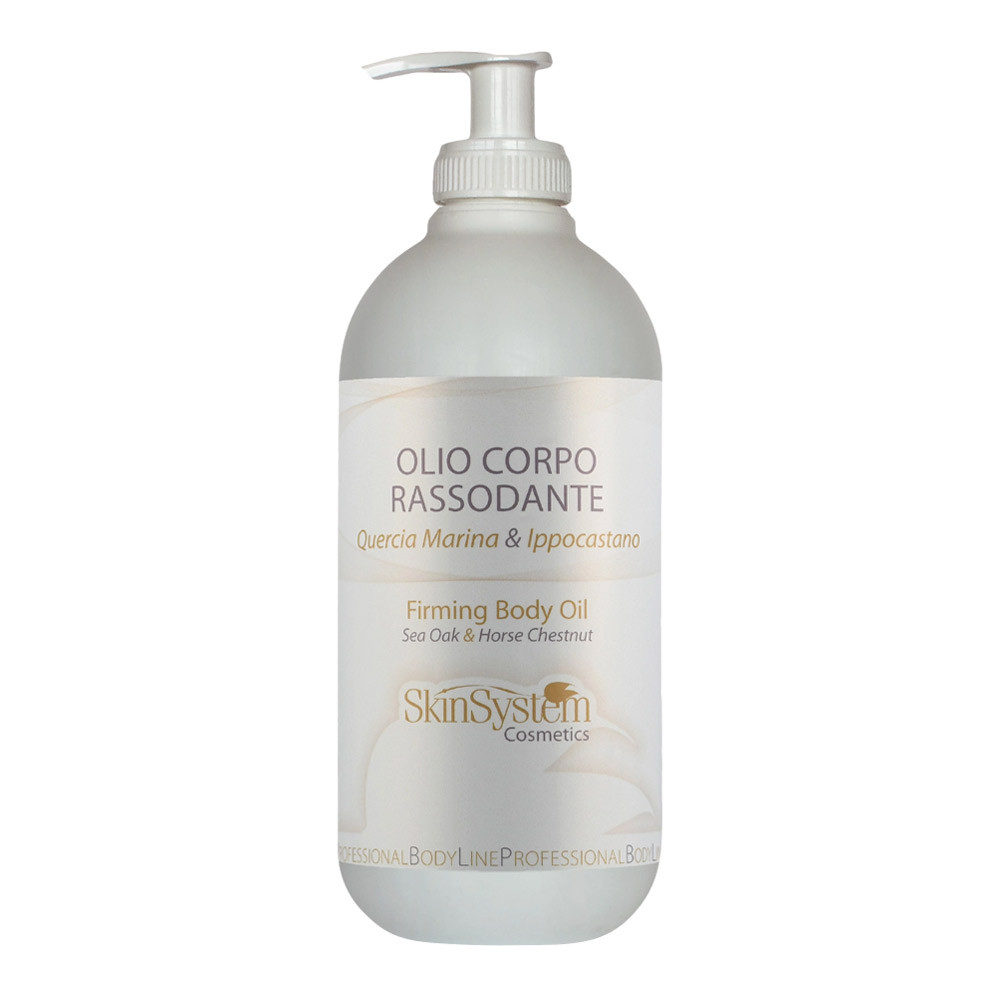 SkinSystem Firming Body Oil Sea Oak & Horse Chestnut 500ml - olio rassodante