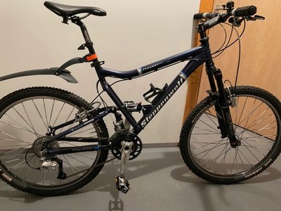 STEPPENWOLF-Mountain Bike Tycoon XC, blaumetallic, Modelljahr 2005, gepflegt