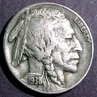 1938-D BUFFALO NICKEL........MIN. BID .01 & NO RESERVE!