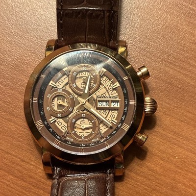 Thomas Earnshaw Automatic Limited Edition ES-0033 Day/Date Brown Dial