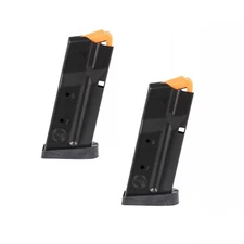 LOT of (2) CZ-USA P-10 M 9mm Luger OEM 7 Round Pistol Magazine, Black #11470