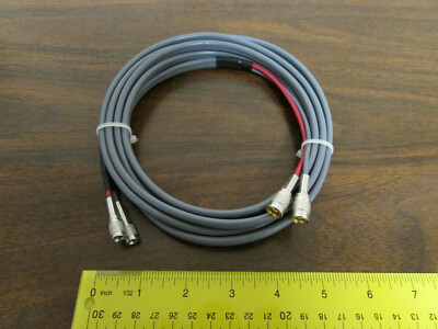 COMMSCOPE DUAL Push-On Connector Large + Small 735T2 Cable   6 Feet