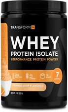 TransformHQ Whey Protein Isolate (WPI) Orange Whip Flavor - 7 Servings